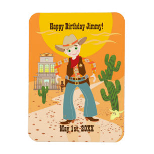 Cowboy kind magneet