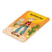 Cowboy kind magneet (Linkerzijde)
