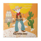 Cowboy kind tegeltje (Voorkant)