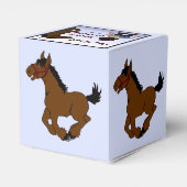 Cowboy Kind Verjaardagsfeestje Favor Box Bedankdoosjes (Achterkant)