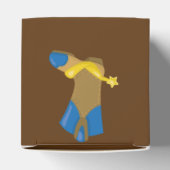 Cowboy Kinder Aangepaste Boys Rodeo Birthday Party Bedankdoosjes (Bovenkant)