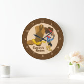 Cowboy Kinder Room Grote Klok (Huis)