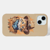 cowboy kitten ontwerp Case-Mate iPhone case (Achterkant (horizontaal))