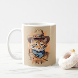  cowboy kitten ontwerp koffiemok