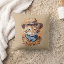  cowboy kitten ontwerp kussen