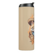  cowboy kitten ontwerp thermosbeker (Gedraaid links)