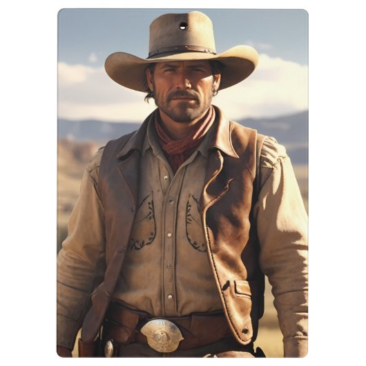 cowboy | klembord (Achterkant)