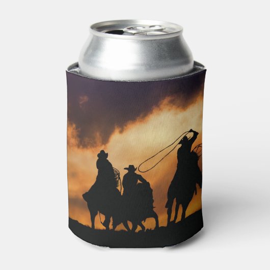 Cowboy Koelbox Blikjeskoeler (Blikje Voorkant)