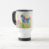 Cowboy-koffie Reisbeker (Voorkant links)