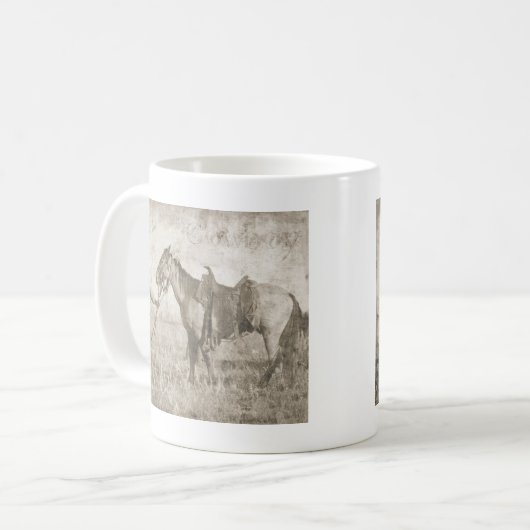 Cowboy Koffiemok (Voorkant links)