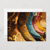 Cowboy-laarzen, Arizona Briefkaart (Voorkant / Achterkant)