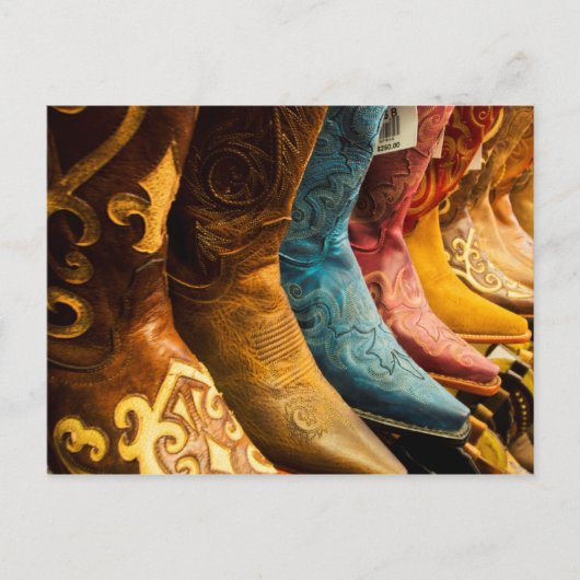 Cowboy-laarzen, Arizona Briefkaart (Voorkant)