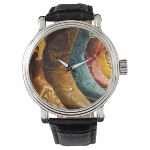 Cowboy-laarzen, Arizona Horloge