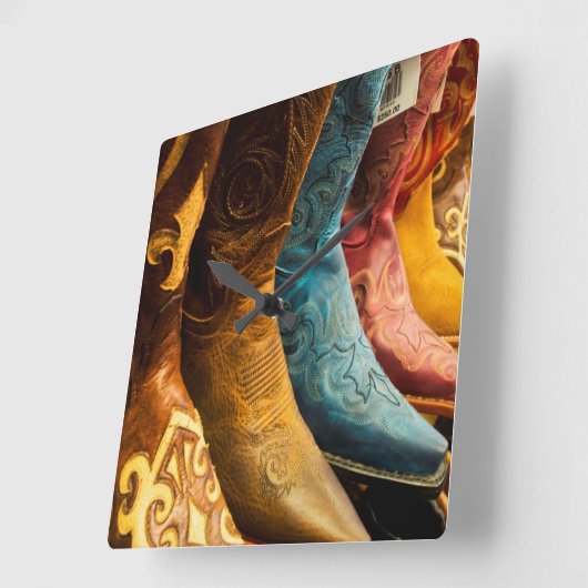 Cowboy-laarzen, Arizona Vierkante Klok (Hoek)