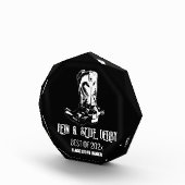 Cowboy laarzen award trofee derby kampioenschap fotoblokken (Rechts)