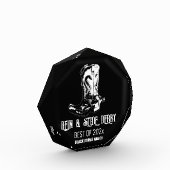 Cowboy laarzen award trofee derby kampioenschap fotoblokken (Links)