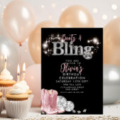 Cowboy laarzen en Bling Party Kaart