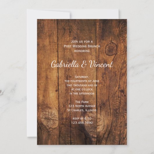 Cowboy laarzen Paardenbit Western Post Bruiloft Br Kaart (Achterkant)