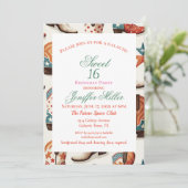 Cowboy laarzen patroon kaart (Staand voorkant)