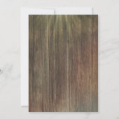 Cowboy laarzen Wijn Barrel Country Graduation Part Kaart (Achterkant)