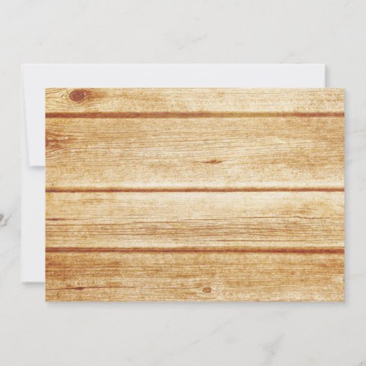 Cowboy laarzen zonnebloem bruids douche uitnodigin kaart (Achterkant)