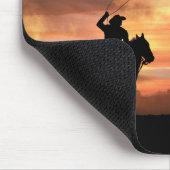 Cowboy Land Western Rodeo Roping Muismat (Hoek)