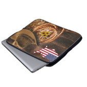 Cowboy Laptop Sleeve (Voorkant onderkant)