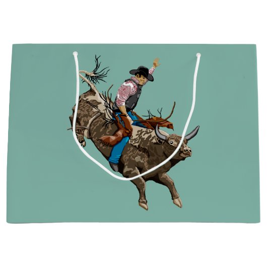 Cowboy Large Cadeautasje (Voorkant)