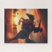 Cowboy Legpuzzel (Horizontaal)