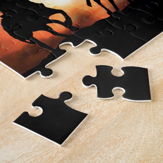 Cowboy Legpuzzel (Zijkant)