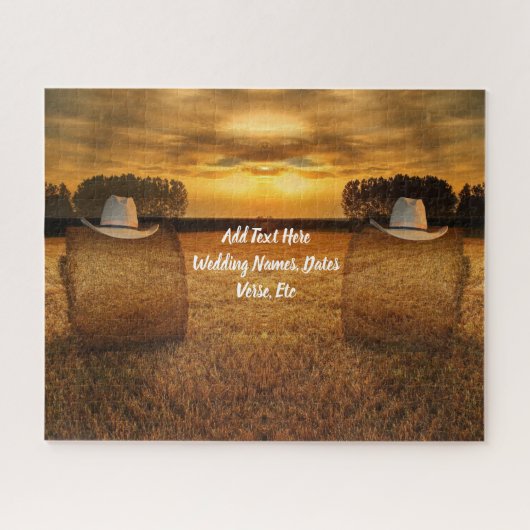 Cowboy Legpuzzel (Horizontaal)