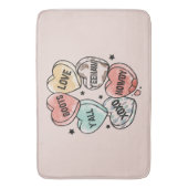 Cowboy Love beroemd gemaakt door Western Hearts Badmat (Voorkant Verticaal)