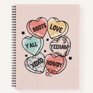 Cowboy Love beroemd gemaakt door Western Hearts Notitieboek