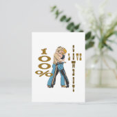 Cowboy Love Briefkaart (Staand voorkant)