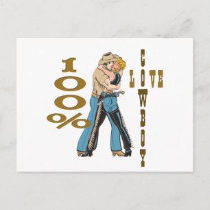 Cowboy Love Briefkaart