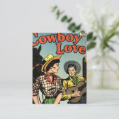 Cowboy Love Briefkaart (Staand voorkant)