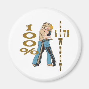 Cowboy Love Magneet