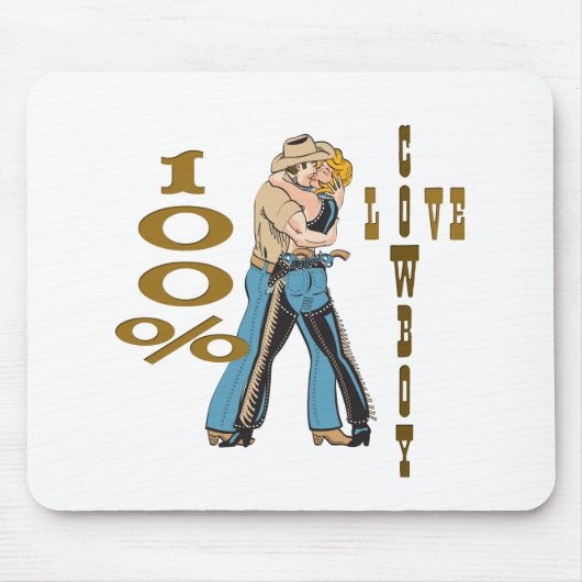 Cowboy Love Muismat (Voorkant)