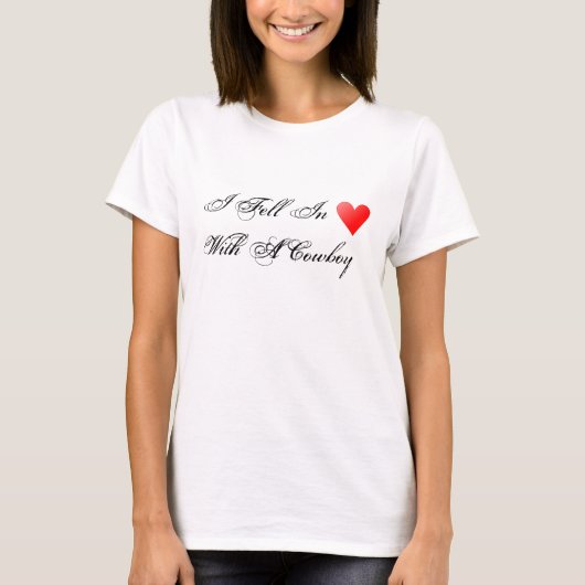 Cowboy Love T-Shirt (Voorkant)