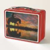 Cowboy Lunch Box (Achterkant)