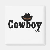 cowboy magneet (Voorkant)