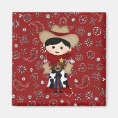 Cowboy Magneet (Voorkant)