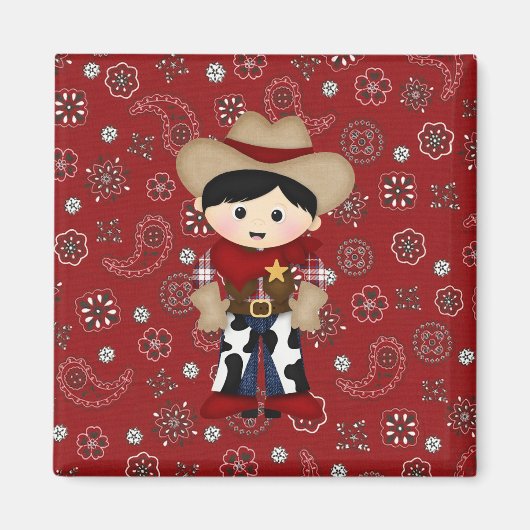 Cowboy Magneet (Voorkant)