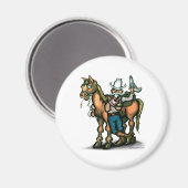 Cowboy Magneet (Voorkant / Achterkant)