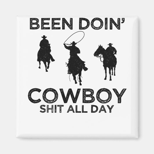 cowboy magneet (Voorkant)