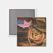 Cowboy Magneet (Voorkant / Achterkant)