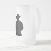 cowboy matglas bierpul (Voorkant rechts)