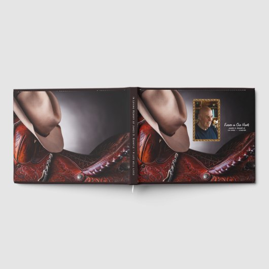 Cowboy Memorial Begrafenis Gastenboek (Volledig)