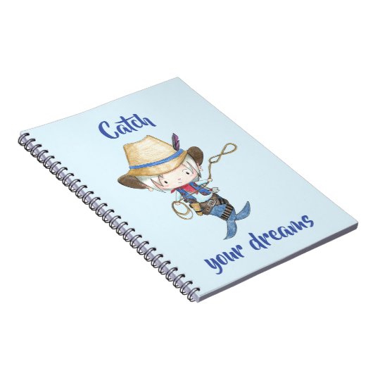 Cowboy Mermaid // Uw dromen vangen Notitieboek (Rechterzijde)
