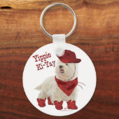 Cowboy met laarzen sleutelhanger (Voorkant)